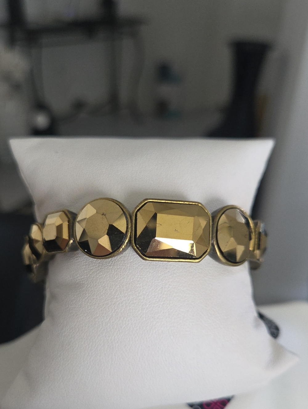 Paparazzi Brass Gem Bracelet NWT